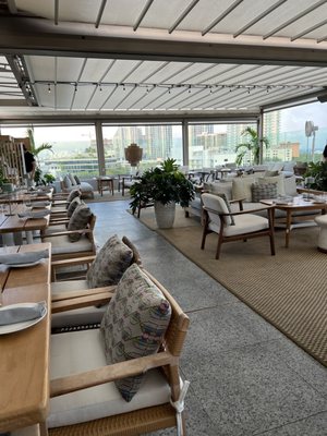 Level 6 Rooftop Restaurant Miami by null