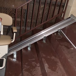 Home Improvements for the disabled - Out side stair lift