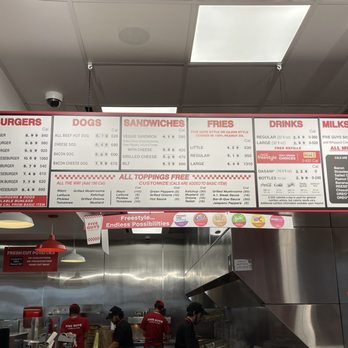 Five Guys - Menu - Burgers Near Me - Clermont, Florida