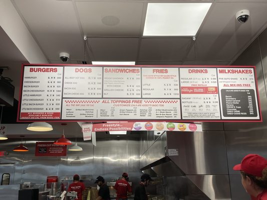 Menu photo 2 Five Guys Clermont, FL