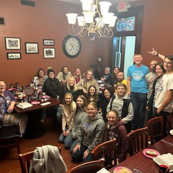 Buckeye Jake's - Photos of the staff with our group! - Burgers Near Me - West Alexandria, Ohio Buckeye Jake's - Photos of the staff with our group! - Burgers Near Me - West Alexandria, Ohio