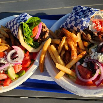 Yiassoo - Double plates - Greek Near Me - Cupertino, California
