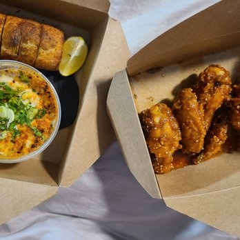 DOMU - Cheezus + DOMU Wings - Ramen Near Me - Jacksonville, Florida DOMU - Cheezus + DOMU Wings - Ramen Near Me - Jacksonville, Florida