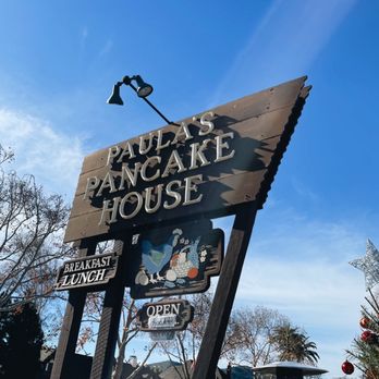 Paula's Pancake House - Sign outside - Breakfast & Brunch Near Me - Solvang, California Paula's Pancake House - Sign outside - Breakfast & Brunch Near Me - Solvang, California
