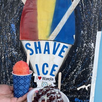 Waiola Shave Ice - Small cup $3 and azuki bowl $6. - Ice Cream & Frozen Yogurt Near Me - Honolulu, Hawaii