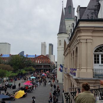 Muriel's Jackson Square - View from balcony - Cajun/Creole Near Me - New Orleans, Louisiana