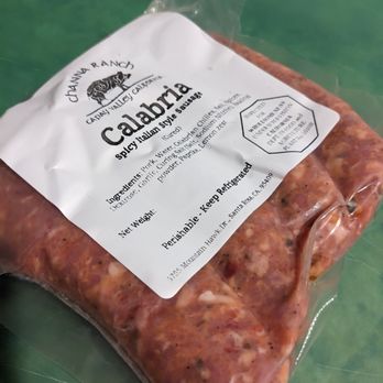 Channa Ranch - My sausages from Channa Ranch - Butcher Near Me - Guinda, California Channa Ranch - My sausages from Channa Ranch - Butcher Near Me - Guinda, California