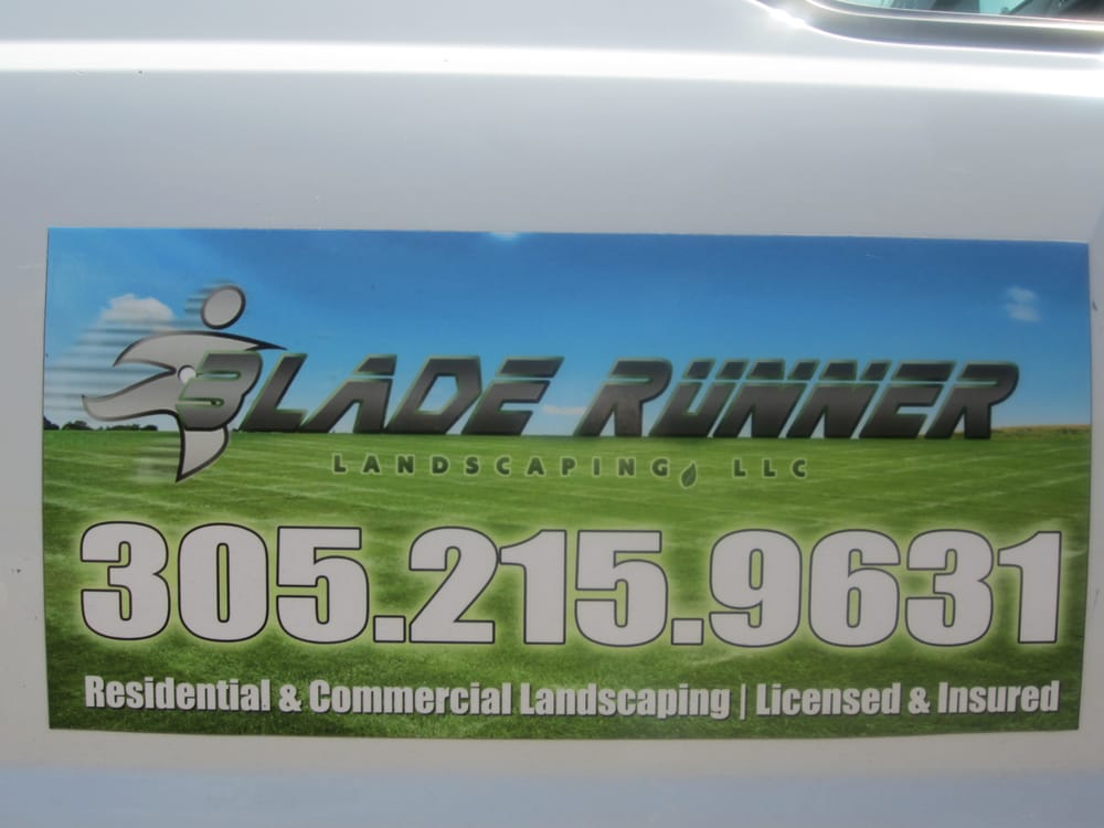 BLADE RUNNER LANDSCAPING, LLC 3000 SW 92nd Pl, Miami, Florida