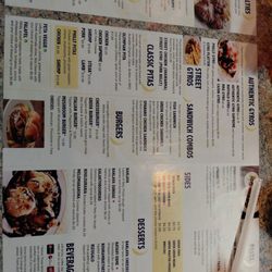 Papa Gyros - Menu 2025