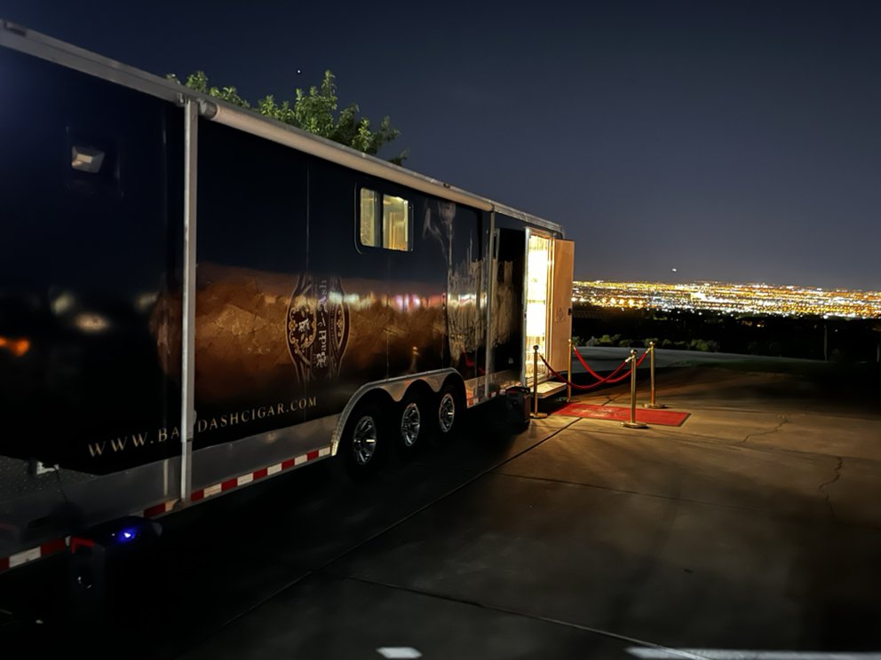 Badd Ash Mobile Cigar Lounge Logo