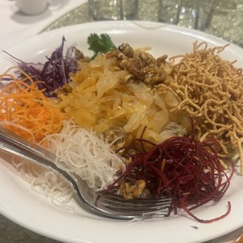Harborview Restaurant & Bar - Lo hei salad 2/26/26 - Dim Sum Near Me - San Francisco, California Harborview Restaurant & Bar - Lo hei salad 2/26/26 - Dim Sum Near Me - San Francisco, California