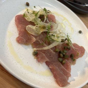 Estuary - Tuna Carpaccio - New American Near Me - New Port Richey, Florida Estuary - Tuna Carpaccio - New American Near Me - New Port Richey, Florida