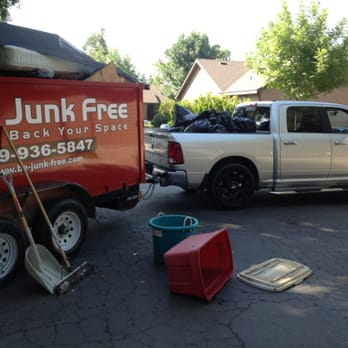 Be Junk Free - Mike is professional, quick, and an all around nice guy! - Junk Removal & Hauling Near Me - Visalia, California