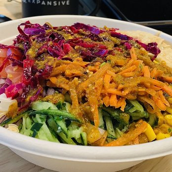 BenjYehuda - Chicken shawarma bowl - Middle Eastern Near Me - Chicago, Illinois
