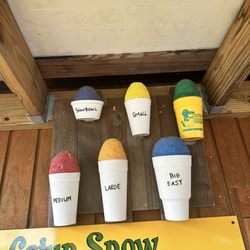 Cajun Snow - Size options