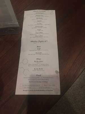 Menu photo 5 The Bee's Knees Whiskey Bar Hayden, ID Menu photo 5 The Bee's Knees Whiskey Bar Hayden, ID
