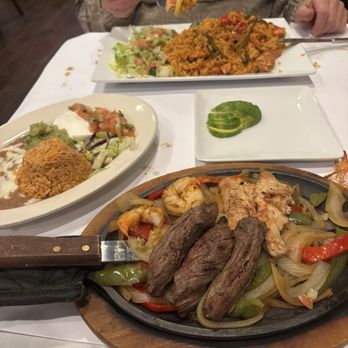 Margarita's Cafe - 2/5/25 mixed fajitas and jambalaya - Mexican Near Me - Williston Park, New York