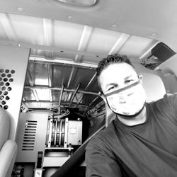Janitorial Bay Service - Me and machine ready to clean your carpets