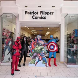 Patriot Flipper Comics - Opening Day at the Patriot Flipper's