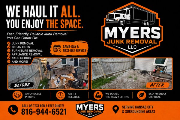 Myers Junk Removal on Yelp