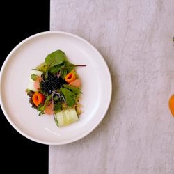 ESSEN Kitchen - Panna Cotta with Balsamic Pearls and Charred Carrots