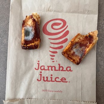 Jamba - Tomato twist as I received it. Too bad I ate half of it already - Juice Bars & Smoothies Near Me - Woodland Hills, California