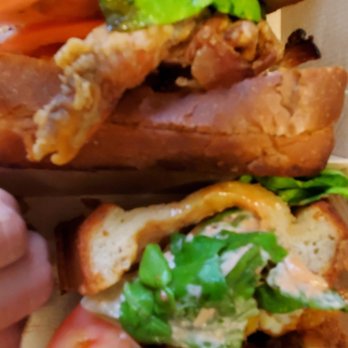 EARL Kakaako - Soft shell crab on special.  Live version doesn't photograph as well as the on marketing photo...but still yummy. - Sandwiches Near Me - Honolulu, Hawaii