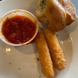Pennachio's - Garlic knot & mozzarella sticks