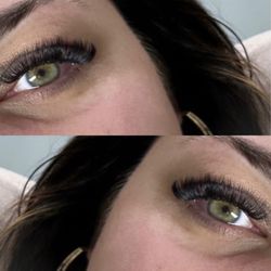Victoria's Brows & Beauty- Monroe - Volume lashes extensions set.