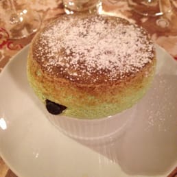 Pistachio Chocolate Souffle