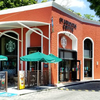 Starbucks - Starbucks Coffee storefront in Playacar. - Coffee & Tea Near Me - Quintana Roo, ROO