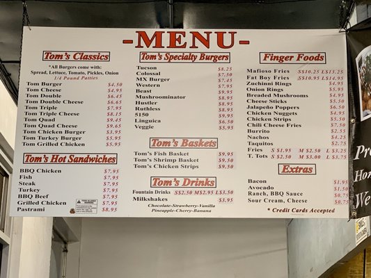 Menu photo 7 Tom's Take Out Santa Maria, CA Menu photo 7 Tom's Take Out Santa Maria, CA