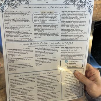 maman - Menu - Cafes Near Me - Dallas, Texas maman - Menu - Cafes Near Me - Dallas, Texas