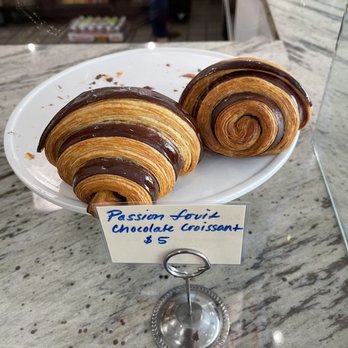 Ruby’s Bakery and Café - Passion fruit chocolate croissant - Cafes Near Me - Lodi, California Ruby’s Bakery and Café - Passion fruit chocolate croissant - Cafes Near Me - Lodi, California