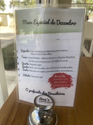 Menu photo 1 Ana's Brazillian Kitchen Orlando, FL