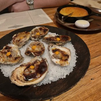 Husk - Wood fired VA oysters and cornbread - American Near Me - Charleston, South Carolina
