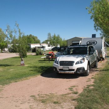 Lyman KOA - some sites with trees - RV Parks Near Me - Lyman, Wyoming