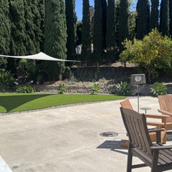 Backyard retreat area