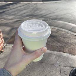 Hot soy milk latte Hot soy milk latte