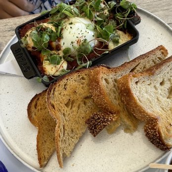 Hau Tree - Shakshuka and Toast - Seafood Near Me - Honolulu, Hawaii Hau Tree - Shakshuka and Toast - Seafood Near Me - Honolulu, Hawaii