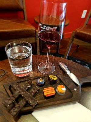 Flight Wine + Chocolate by null