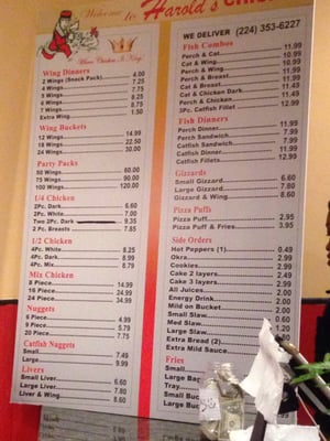 Menu photo 8 Harold's Chicken Schaumburg, IL