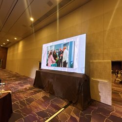 Dynamixx Entertainment - Dynamixx giving back to the Vegas Community with a 7' high 12' wide video wall for a fund raising gala @ the Aria Hotel and Casino