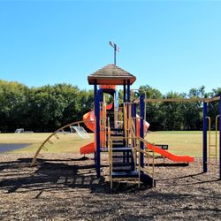 Schroeder Soccer Complex - small playground in the middle