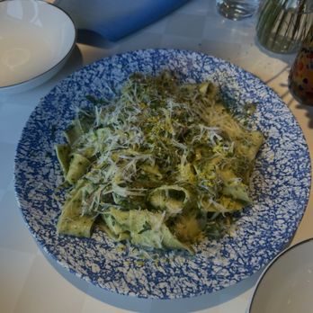 Borage - Pesto & Pancetta Pappardelle Pasta - Breakfast & Brunch Near Me - Indianapolis, Indiana Borage - Pesto & Pancetta Pappardelle Pasta - Breakfast & Brunch Near Me - Indianapolis, Indiana