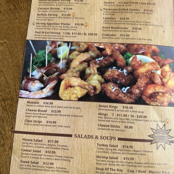 Iguanas - Menu as of June 2025 - Seafood Near Me - St. Simons, Georgia