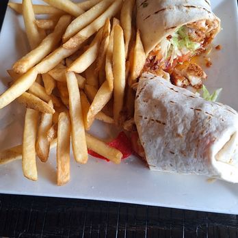 Mother's North Grille - Nashville hot chicken sandwich. Added lettuce, tomato, and onions. Was a $2 upgrade for fries. Good but not spicy - American Near Me - Lutherville-Timonium, Maryland Mother's North Grille - Nashville hot chicken sandwich. Added lettuce, tomato, and onions. Was a $2 upgrade for fries. Good but not spicy - American Near Me - Lutherville-Timonium, Maryland