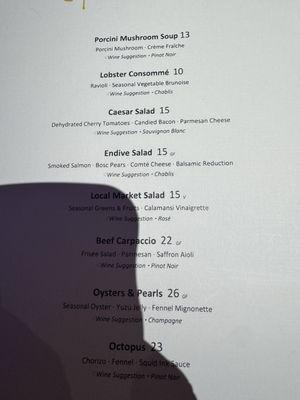 Menu photo 1 Elementa Pala, CA