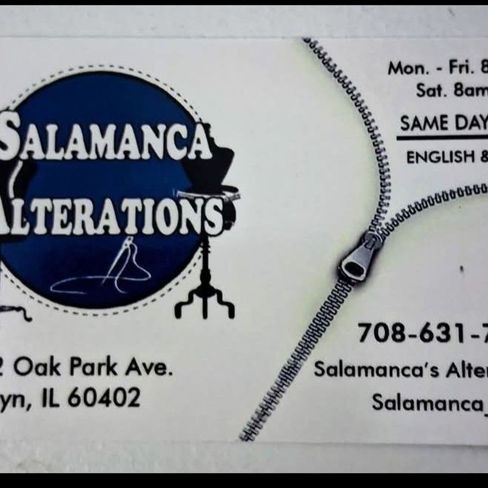 Salamanca's Alterations - Sewing & Alterations Near Me - Berwyn, Illinois Salamanca's Alterations - Sewing & Alterations Near Me - Berwyn, Illinois