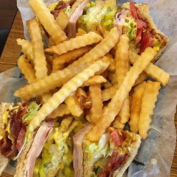 Terry's Grill - Club Sandwich with a side of fries (fries were an extra charge of $1.79) - Diners Near Me - Jacksonville, Florida